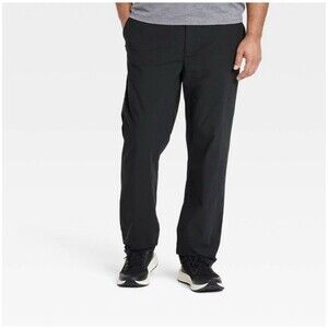 NWT Men's 360 Lifestyle Drawstring Activewear Pants - All In Motion Black XXL